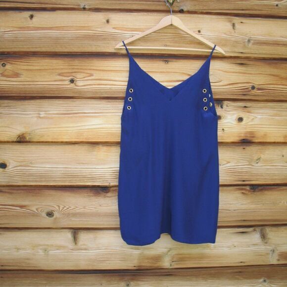 Amanda Uprichard Blue Silk Top - Picture 4 of 7